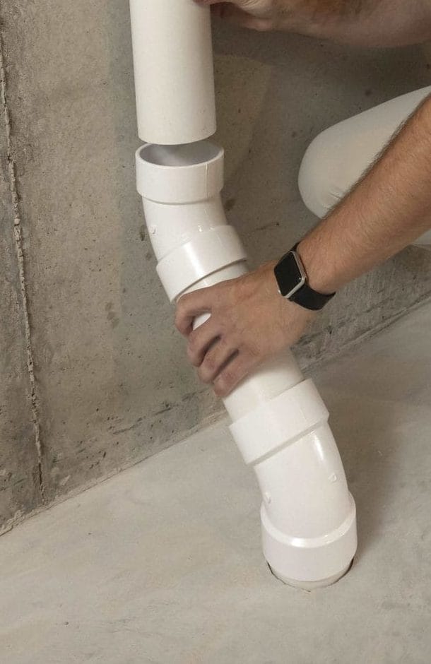 Radon mitigation system maintenance in service